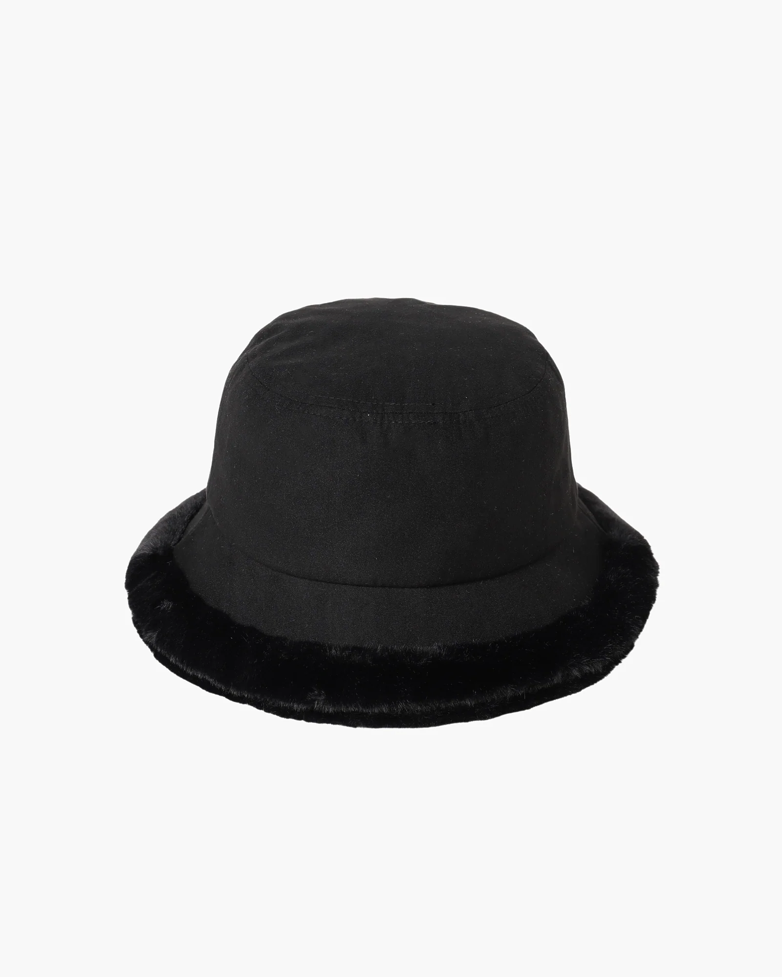 CNL SUEDE & FUR BUCKET HAT - Image 2