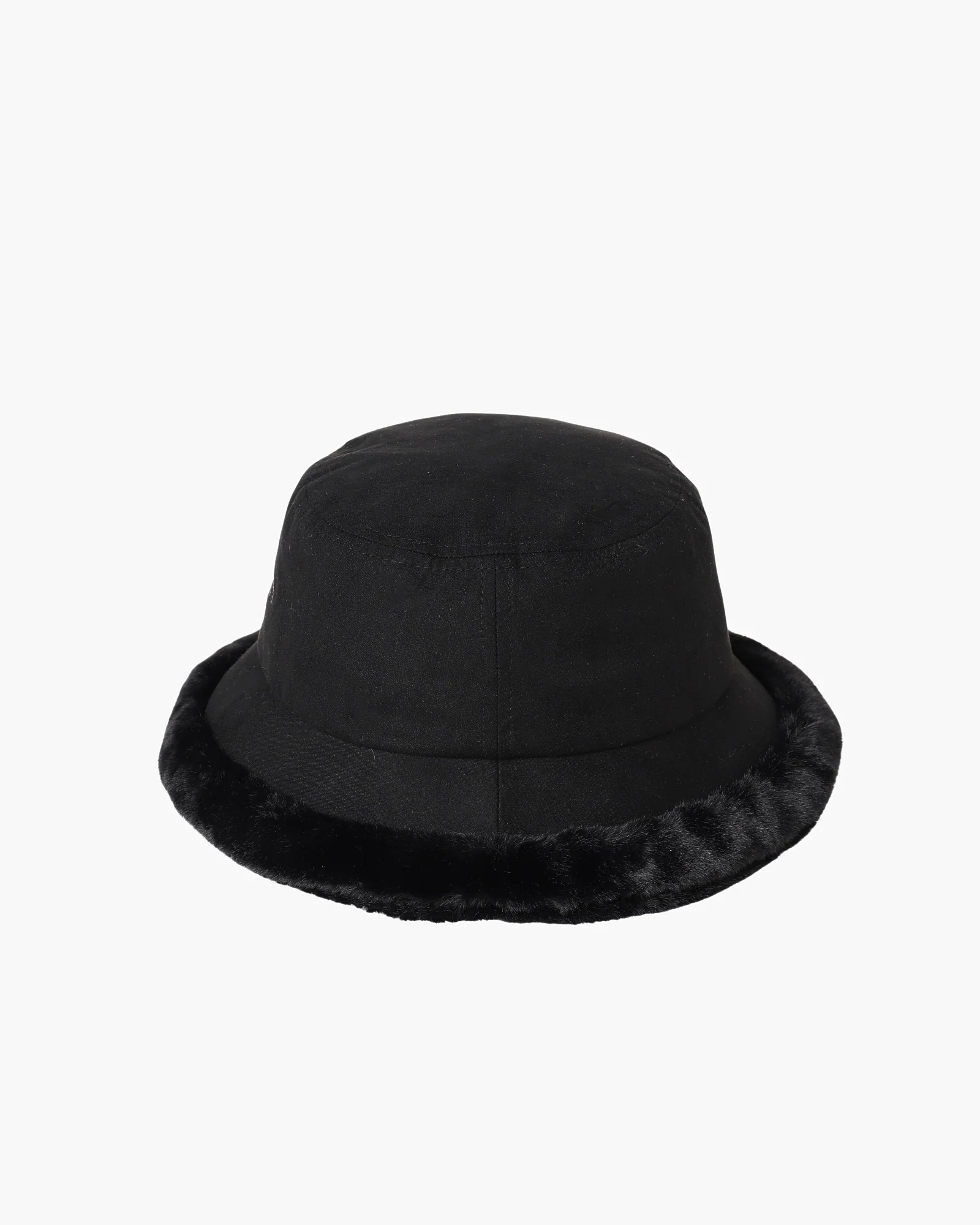 CNL SUEDE & FUR BUCKET HAT - Image 3