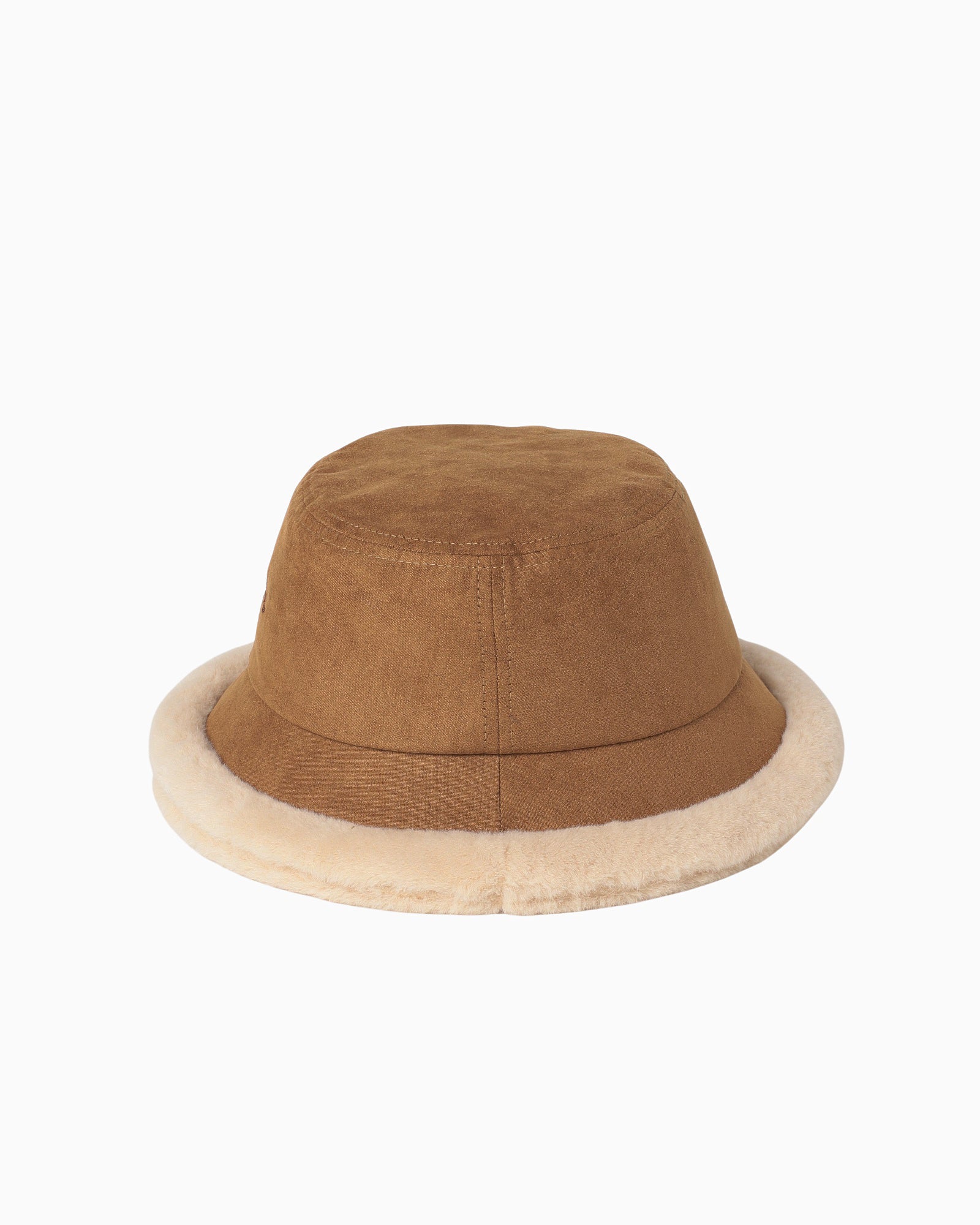 CNL SUEDE & FUR BUCKET HAT - Image 3