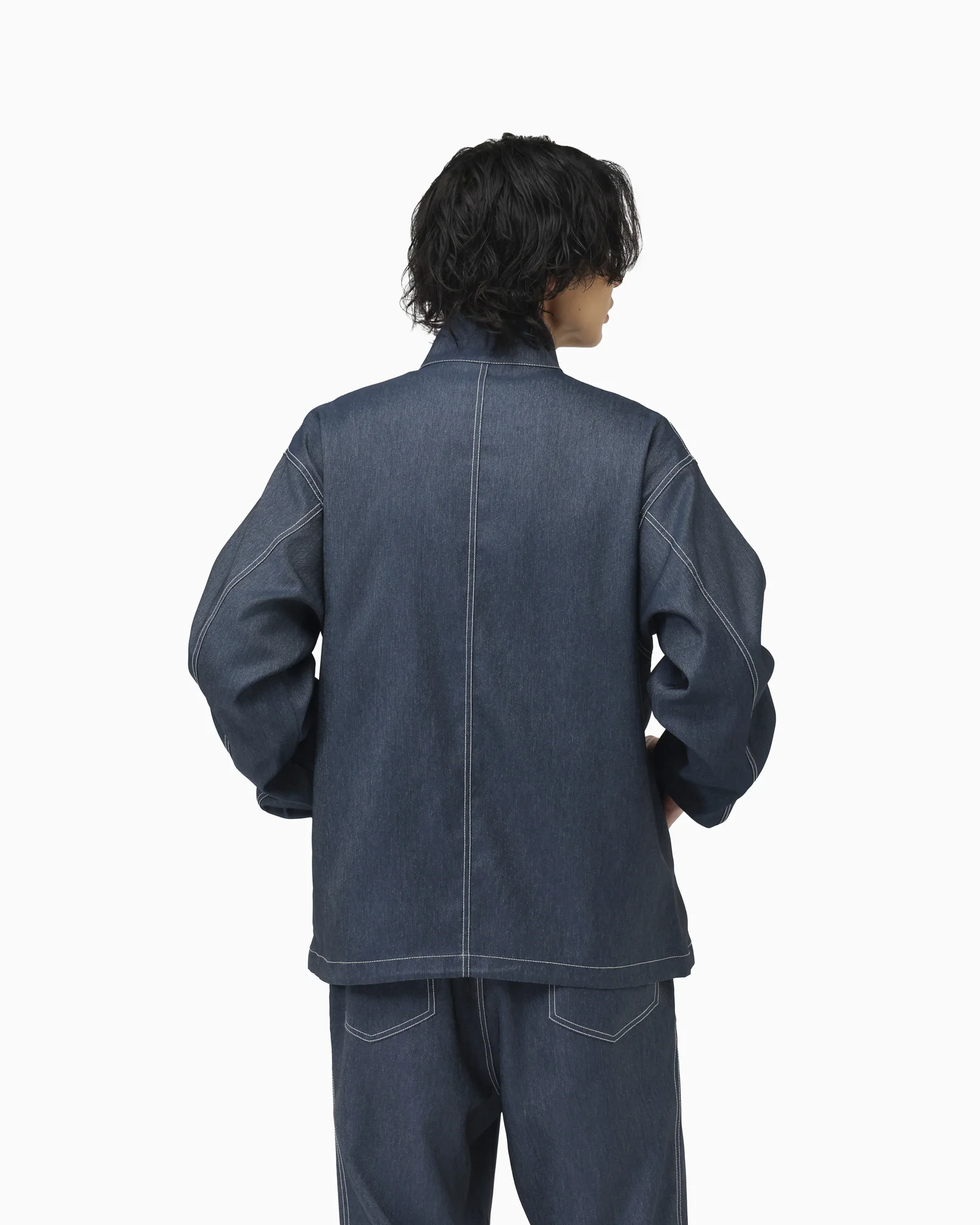 SYNTHETIC DENIM JACKET MENS - Image 6