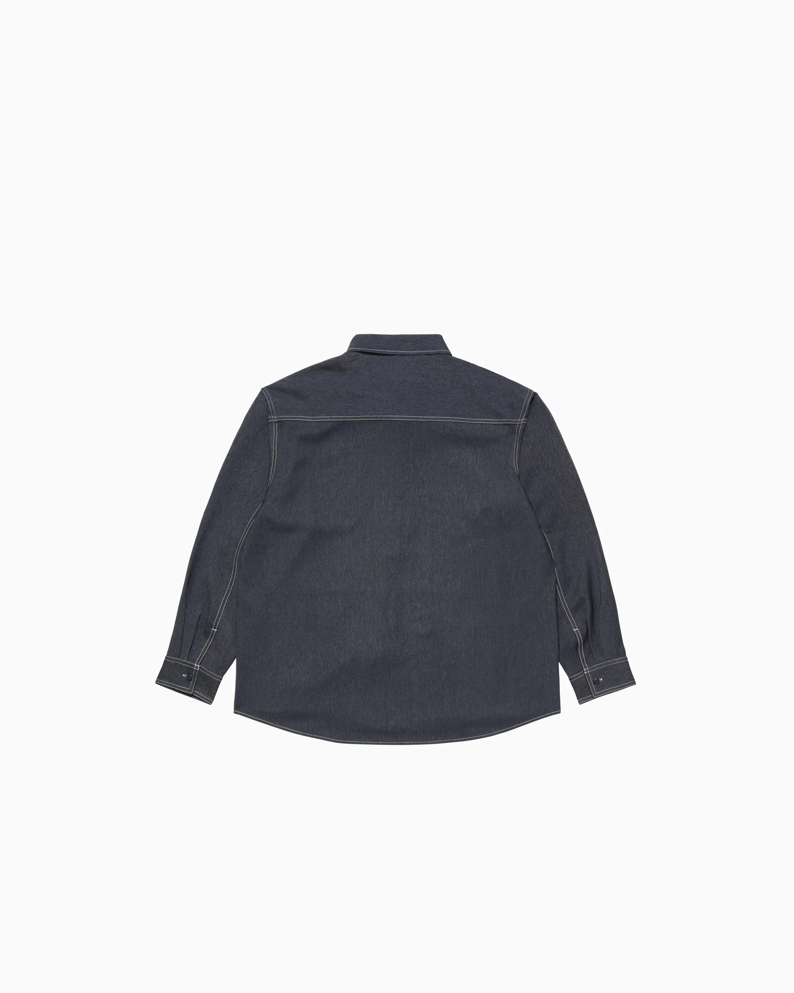 SYNTHETIC DENIM SHIRT M - Image 2