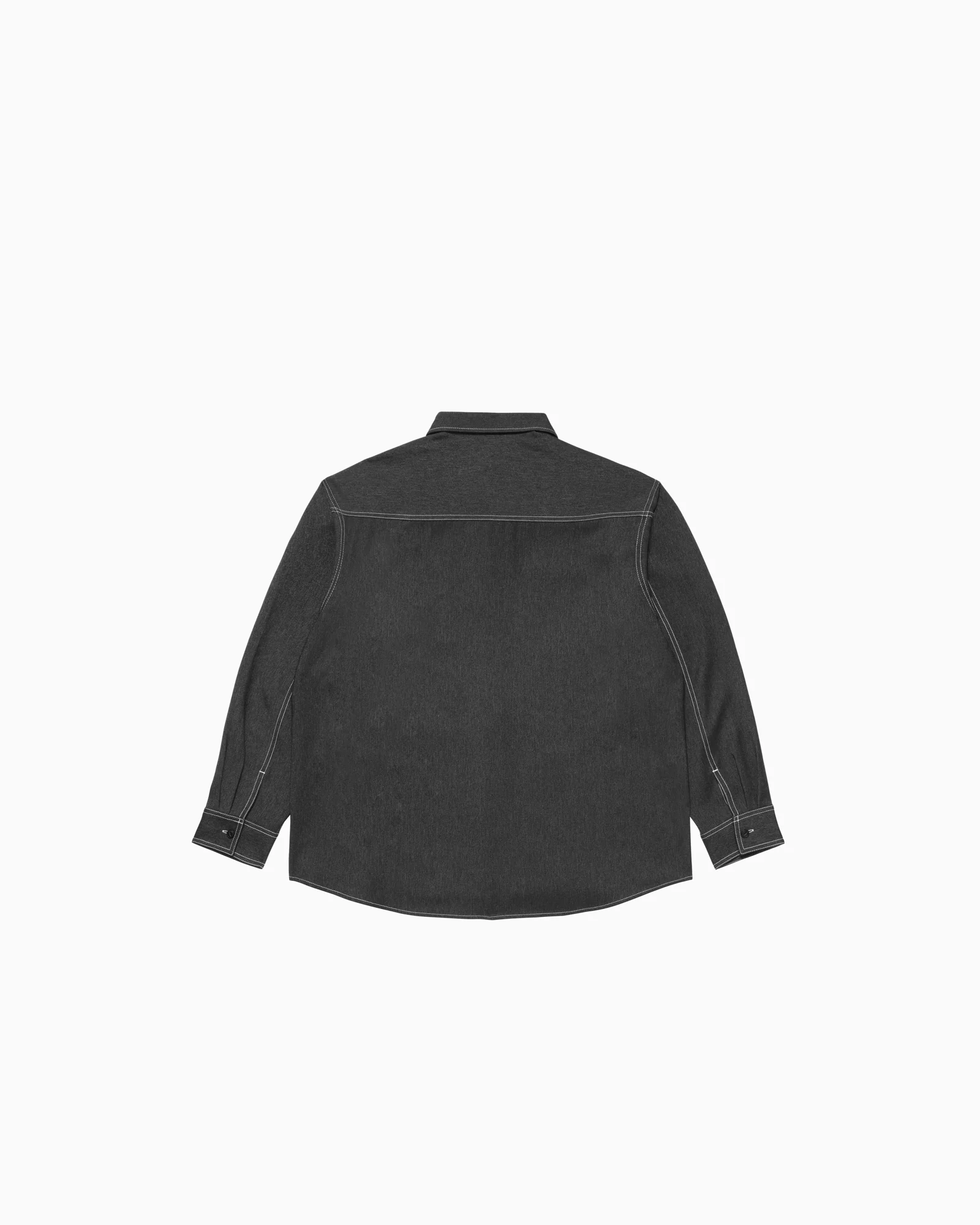 SYNTHETIC DENIM SHIRT M - Image 2