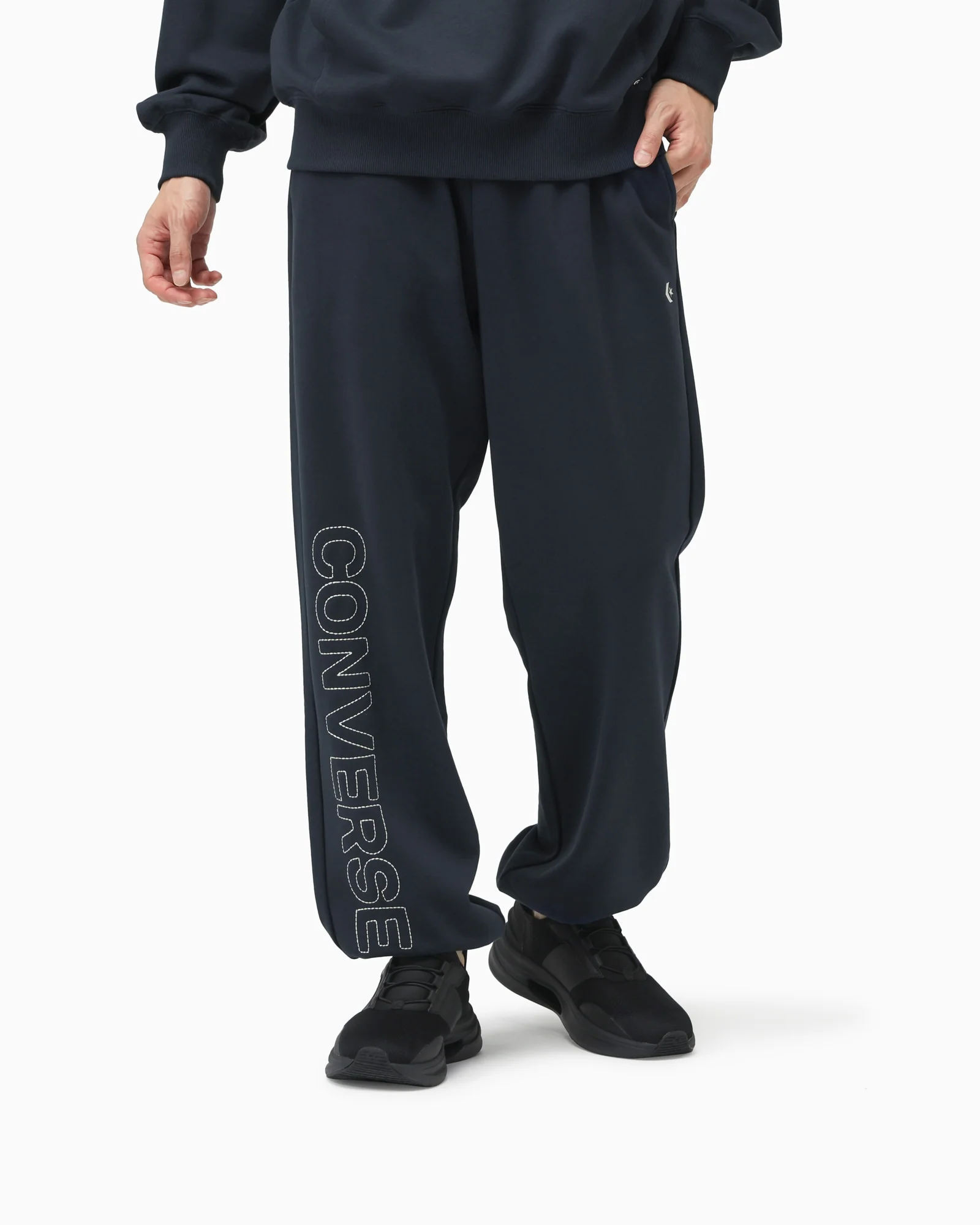 STITCH LOGO SWEAT PANTS MENS - Image 5