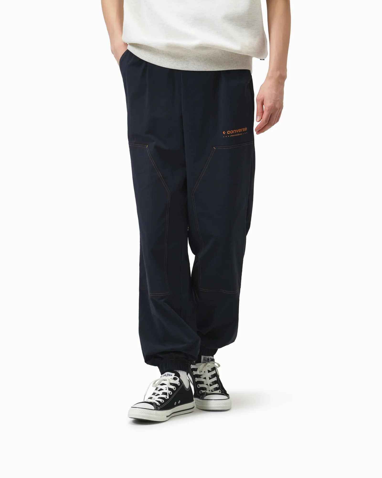 DOUBLE KNEE STRETCH PANTS M - Image 5