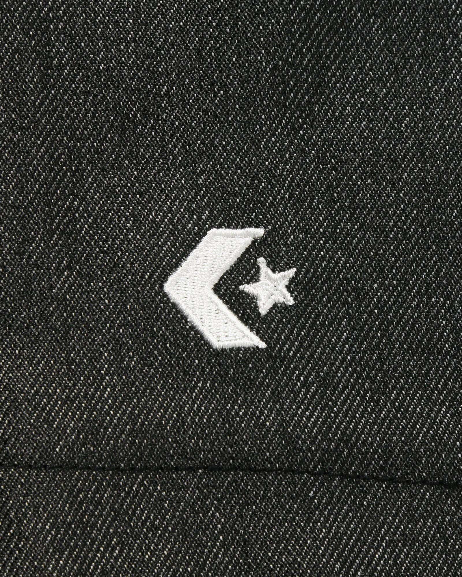 SYNTHETIC DENIM HOODED JACKET LADIES - Image 3