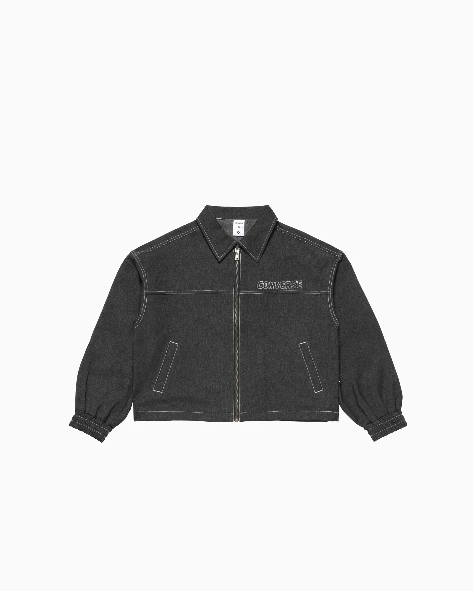 SYNTHETIC DENIM JACKET L