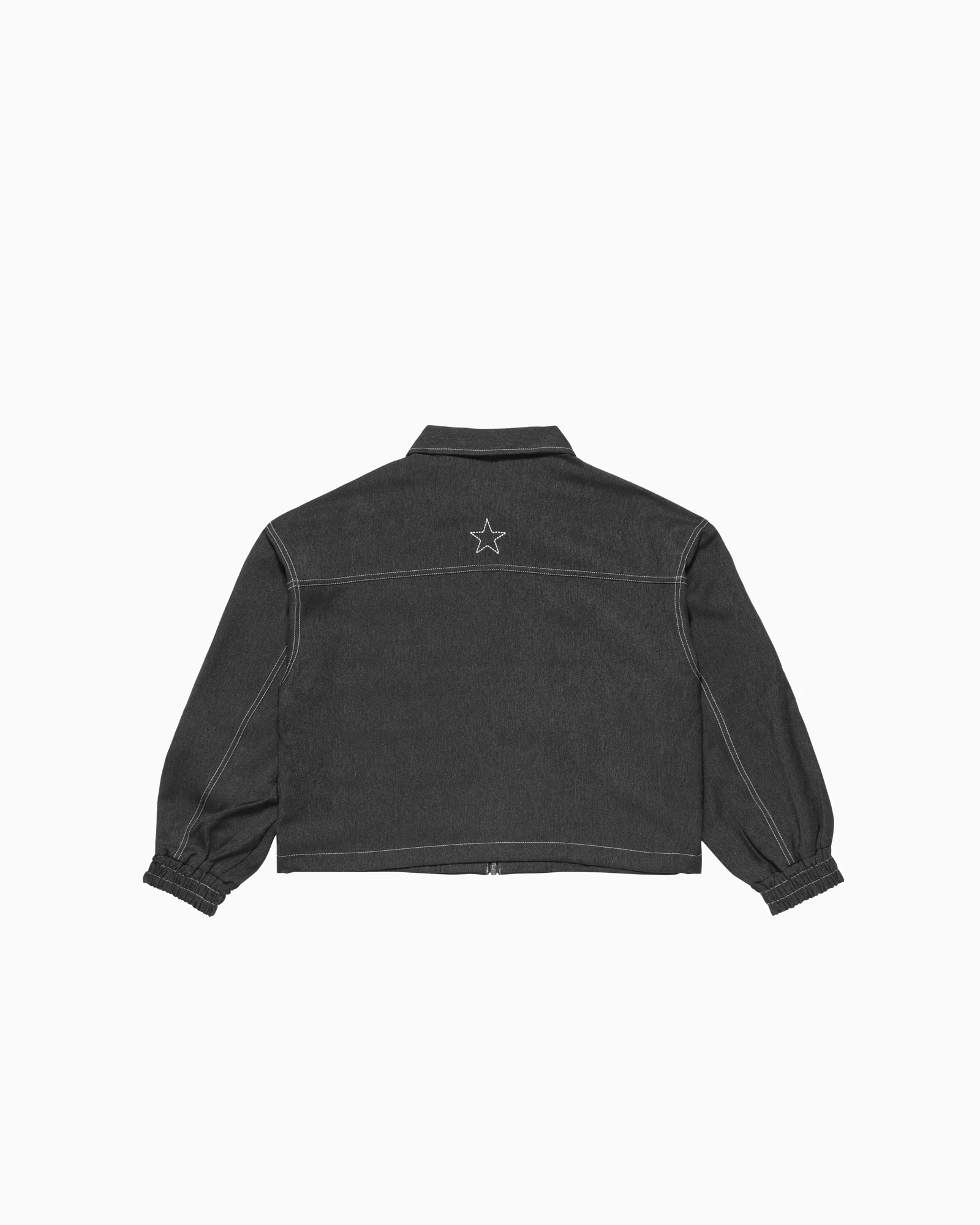 SYNTHETIC DENIM JACKET L - Image 2
