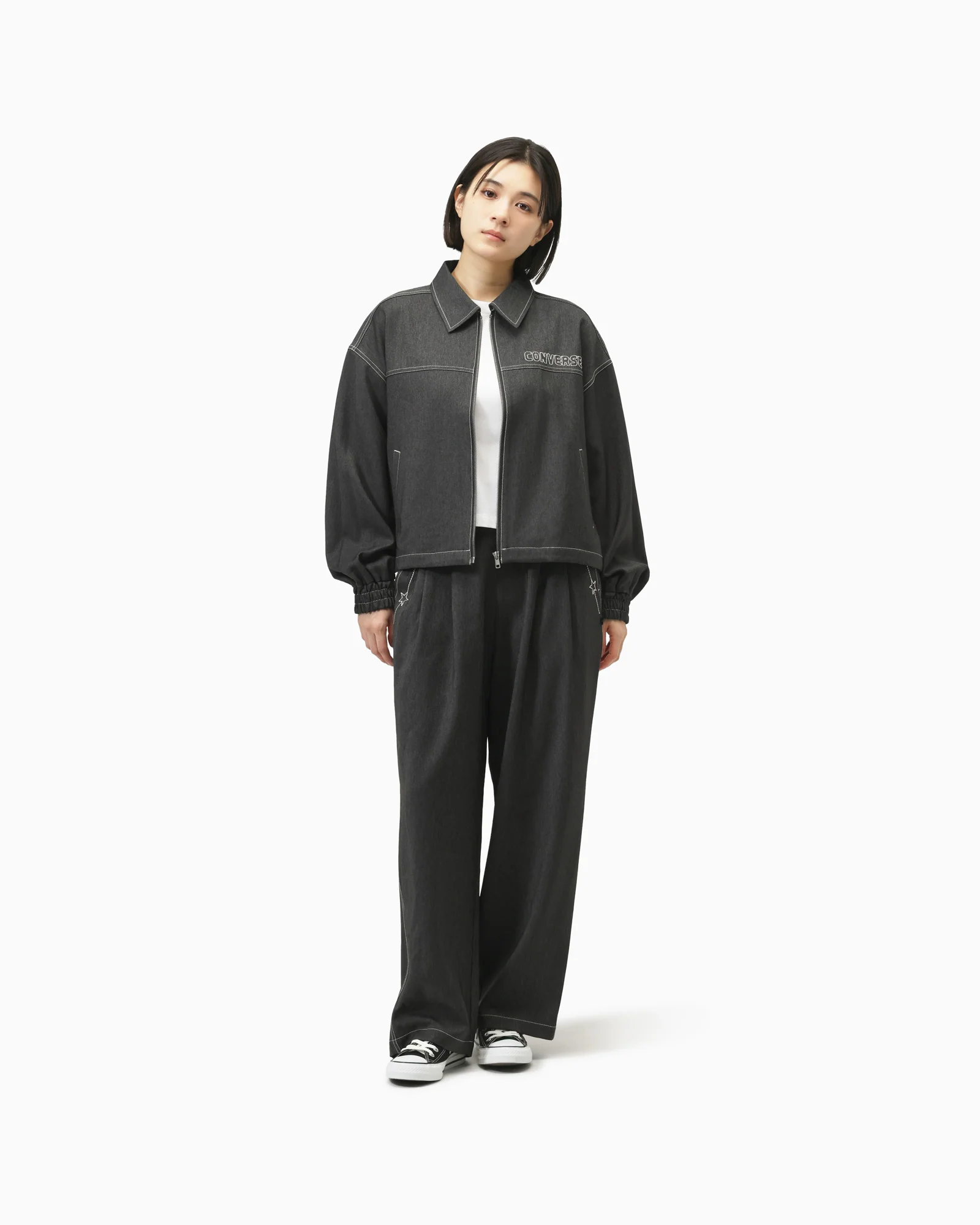 SYNTHETIC DENIM JACKET L - Image 8
