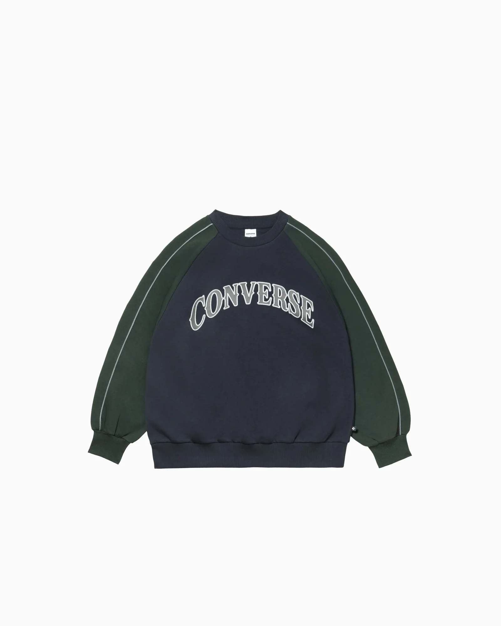 COLOR BLOCK SWEAT CREW TOP LADIES
