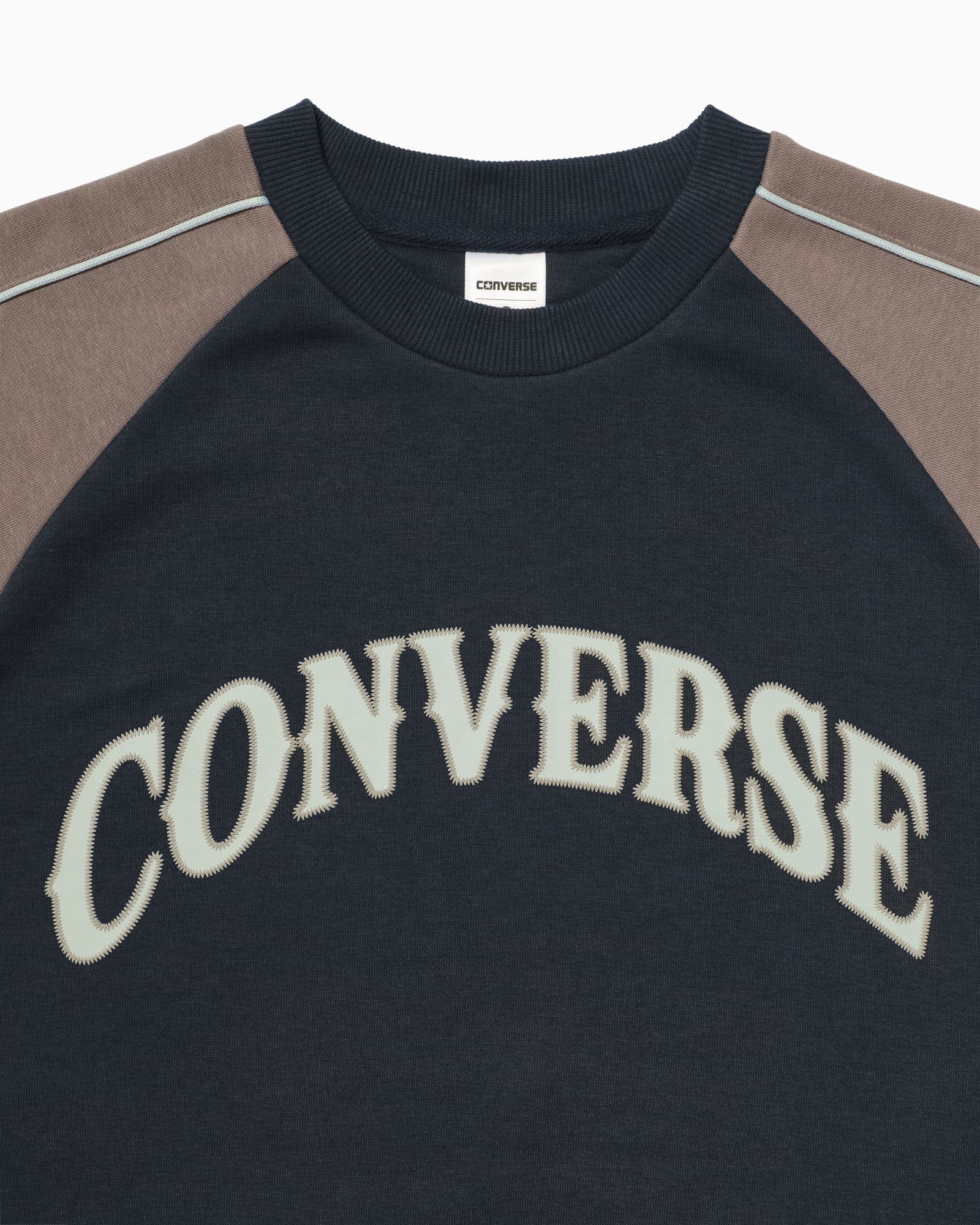 COLOR BLOCK SWEAT CREW TOP LADIES - Image 3
