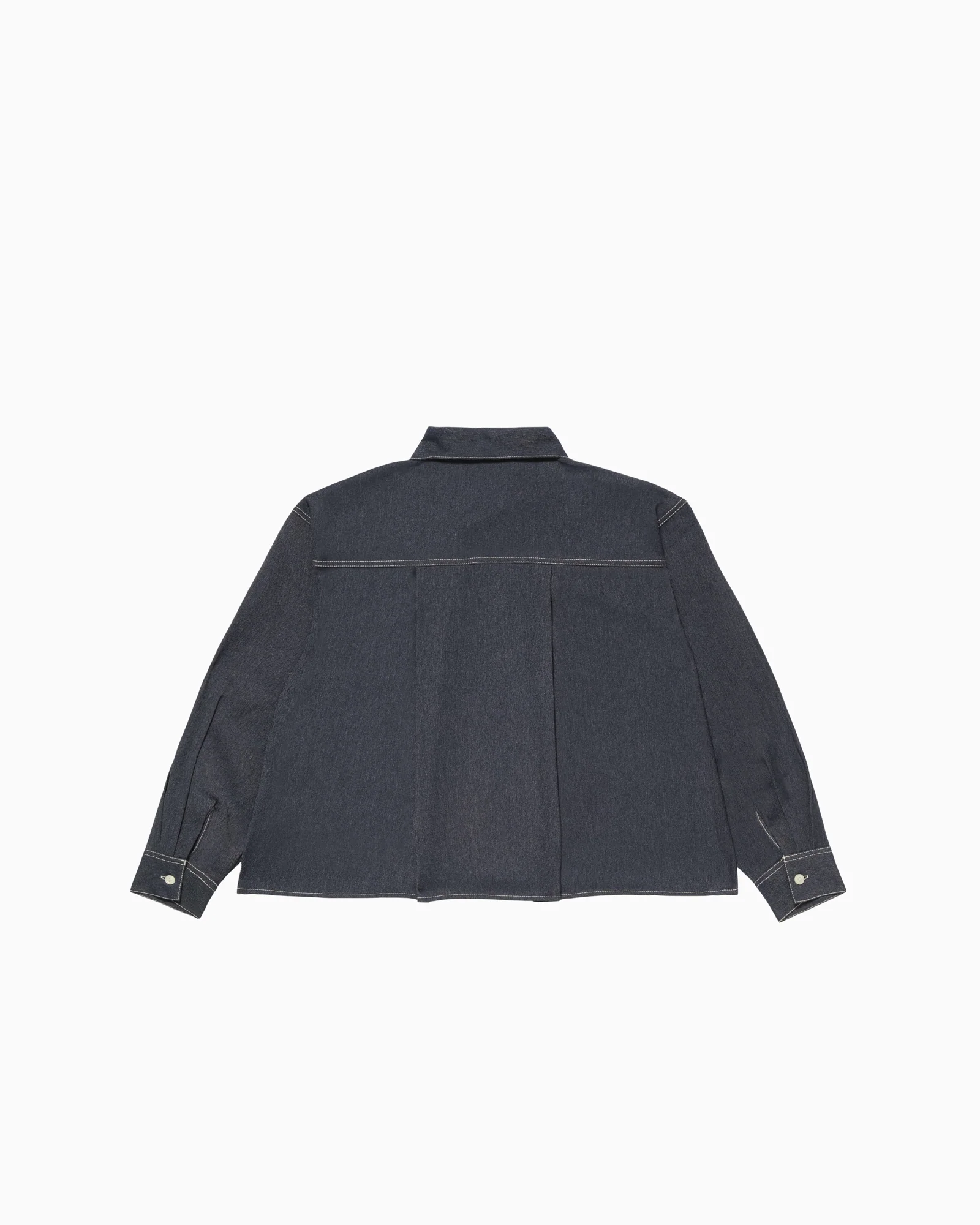 SYNTHETIC DENIM SHIRT L - Image 2