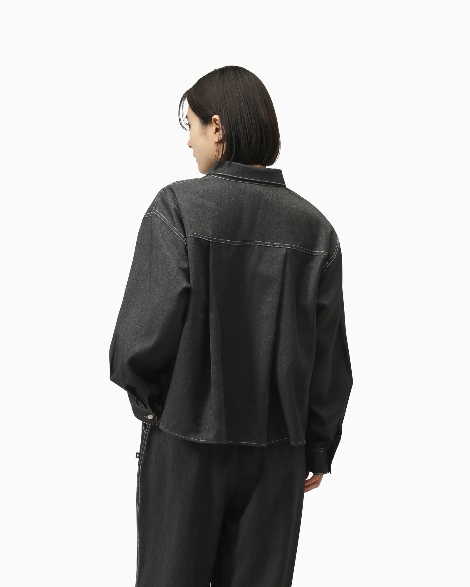 SYNTHETIC DENIM SHIRT L - Image 6