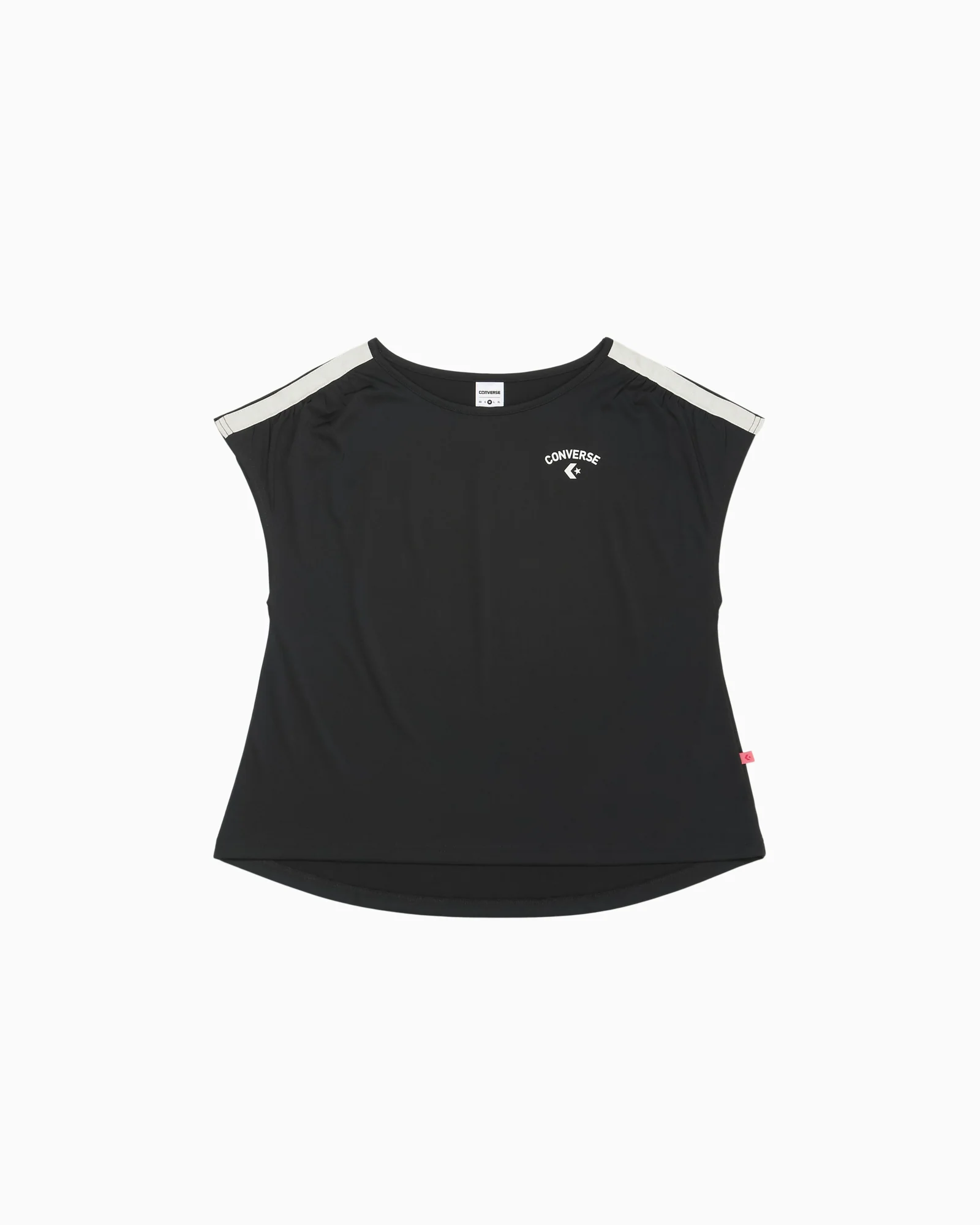 SHOULDER GATHER NS TEE LADIES