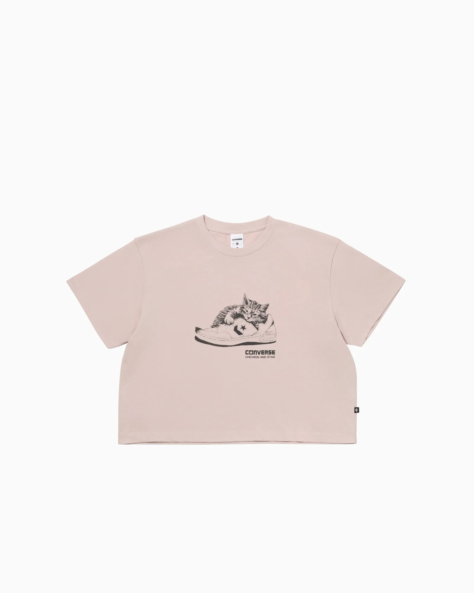 CS CAT IN SHOE TEE L