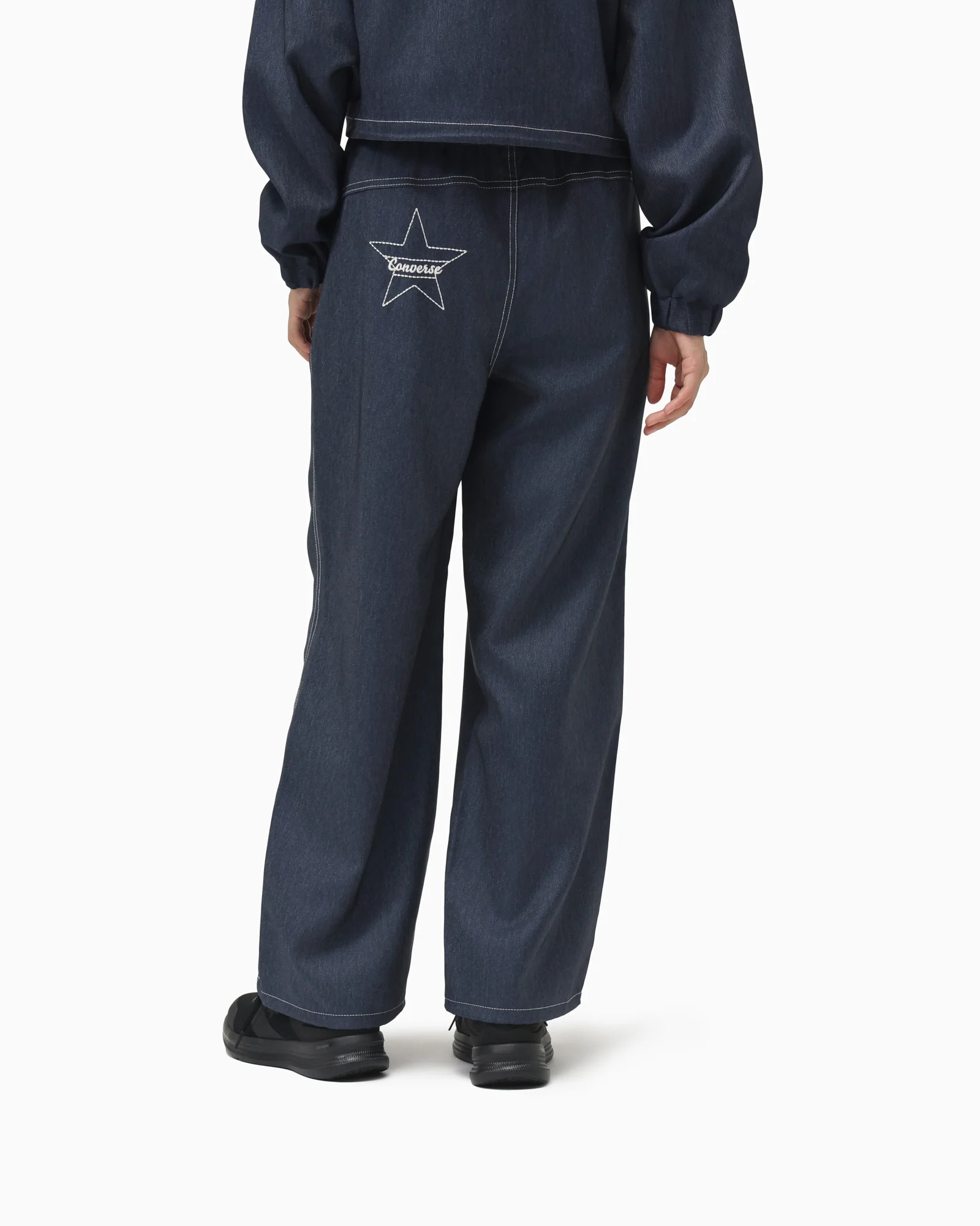SYNTHETIC DENIM PANTS LADIES - Image 5