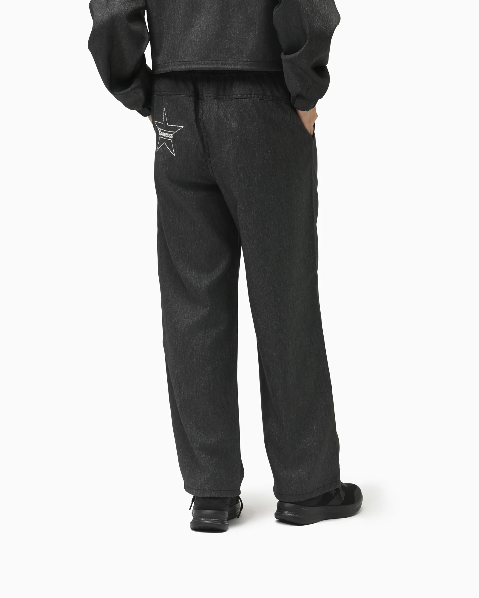 SYNTHETIC DENIM PANTS LADIES - Image 6