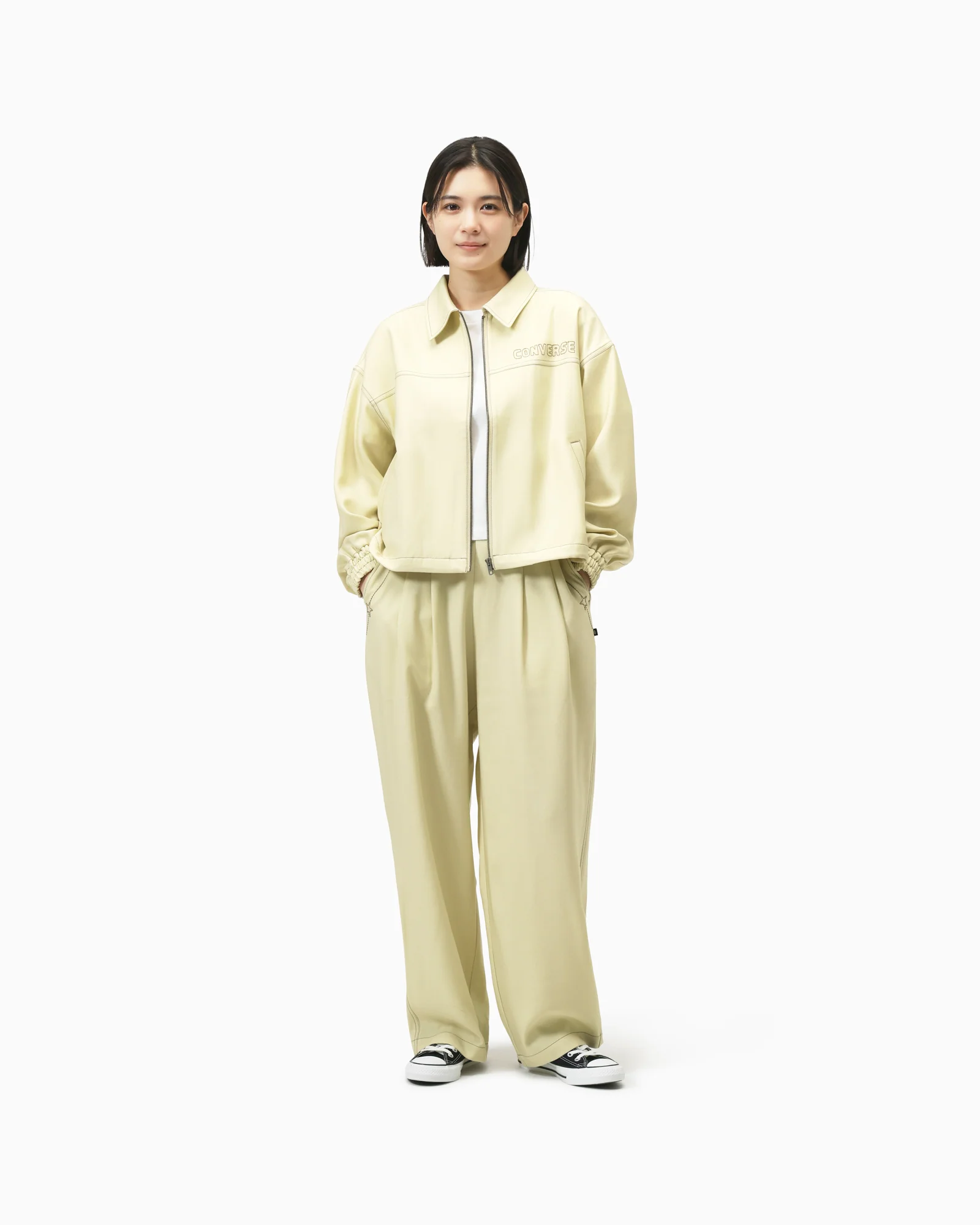 SYNTHETIC DENIM PANTS L - Image 8