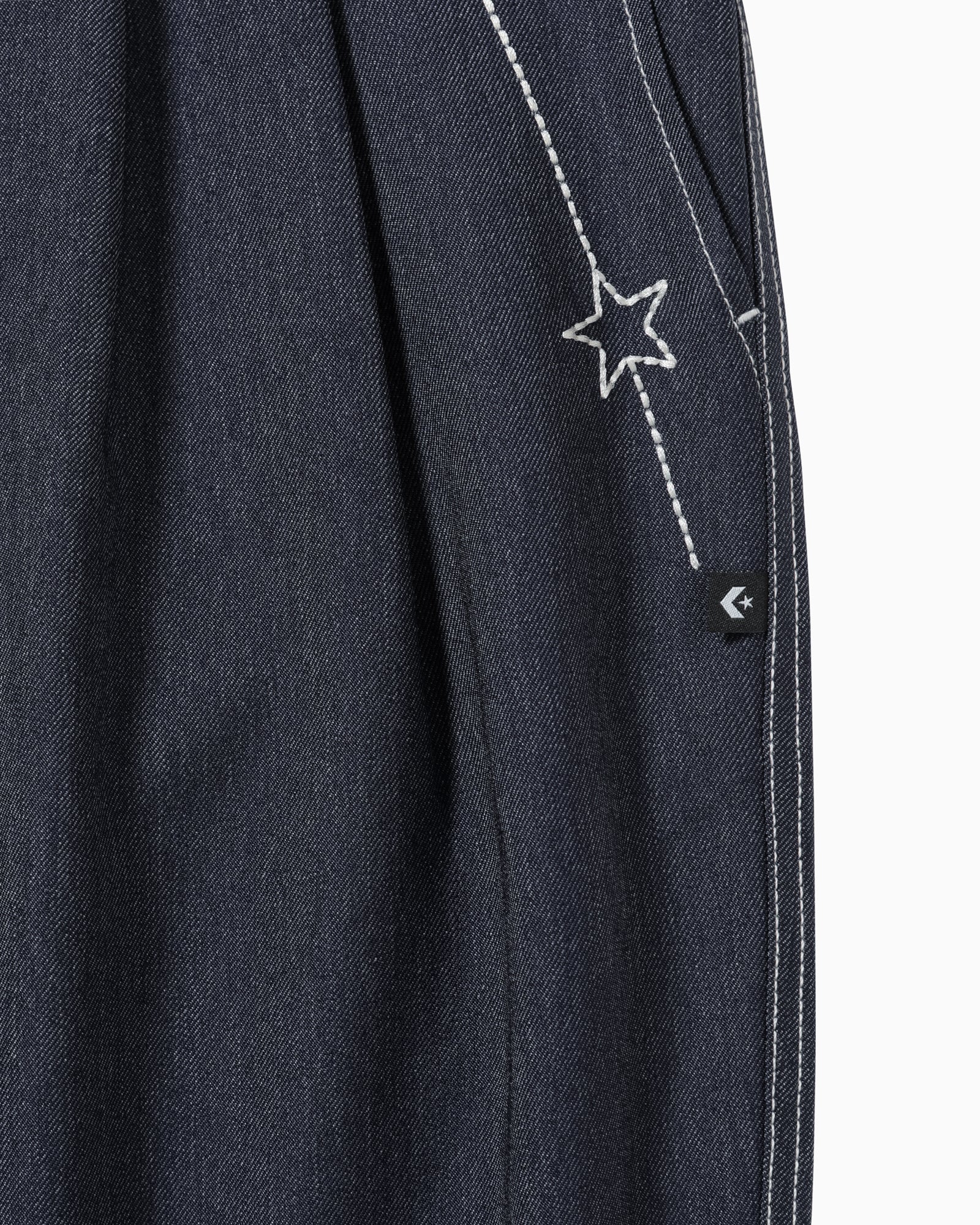 SYNTHETIC DENIM PANTS L - Image 4