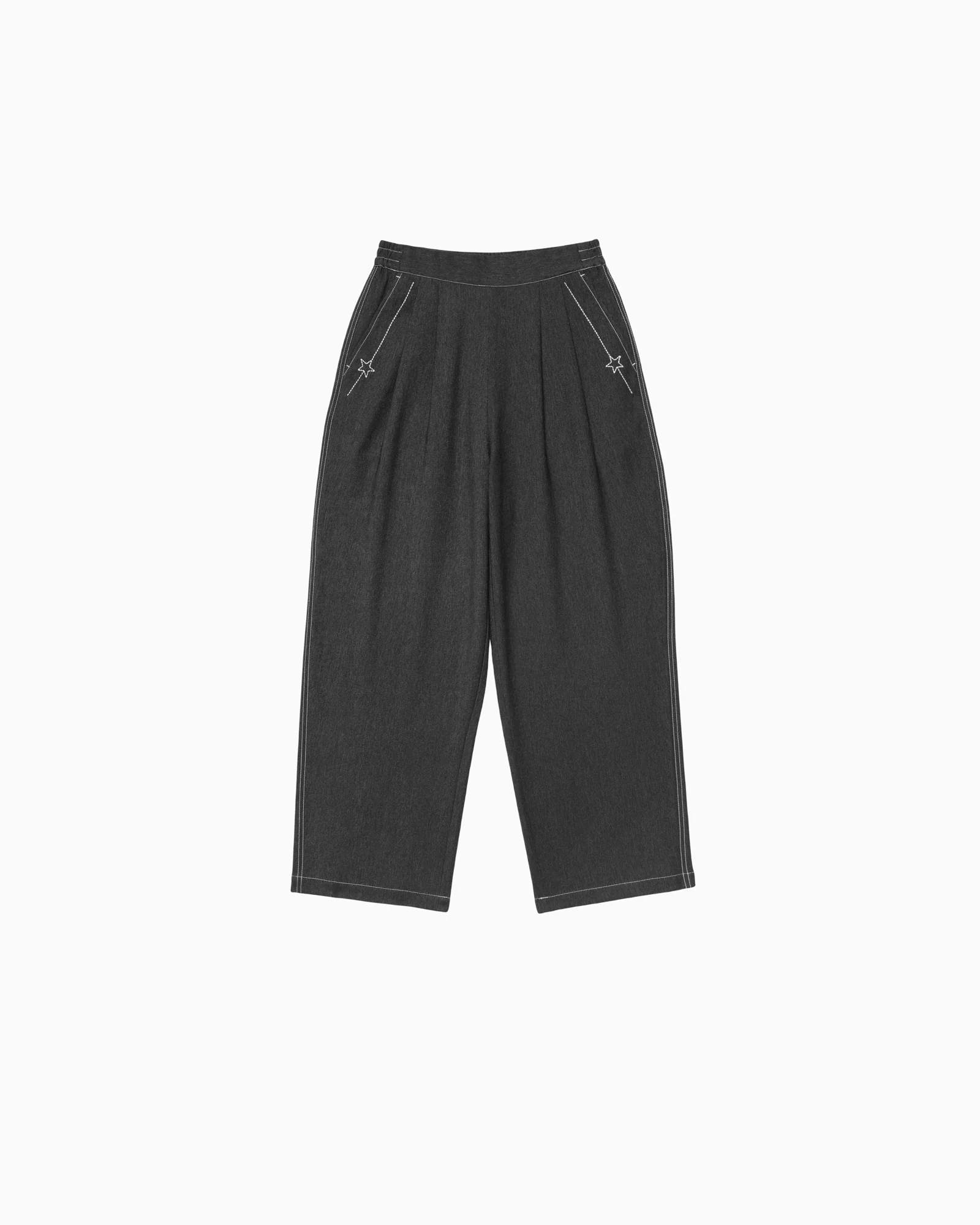 SYNTHETIC DENIM PANTS L