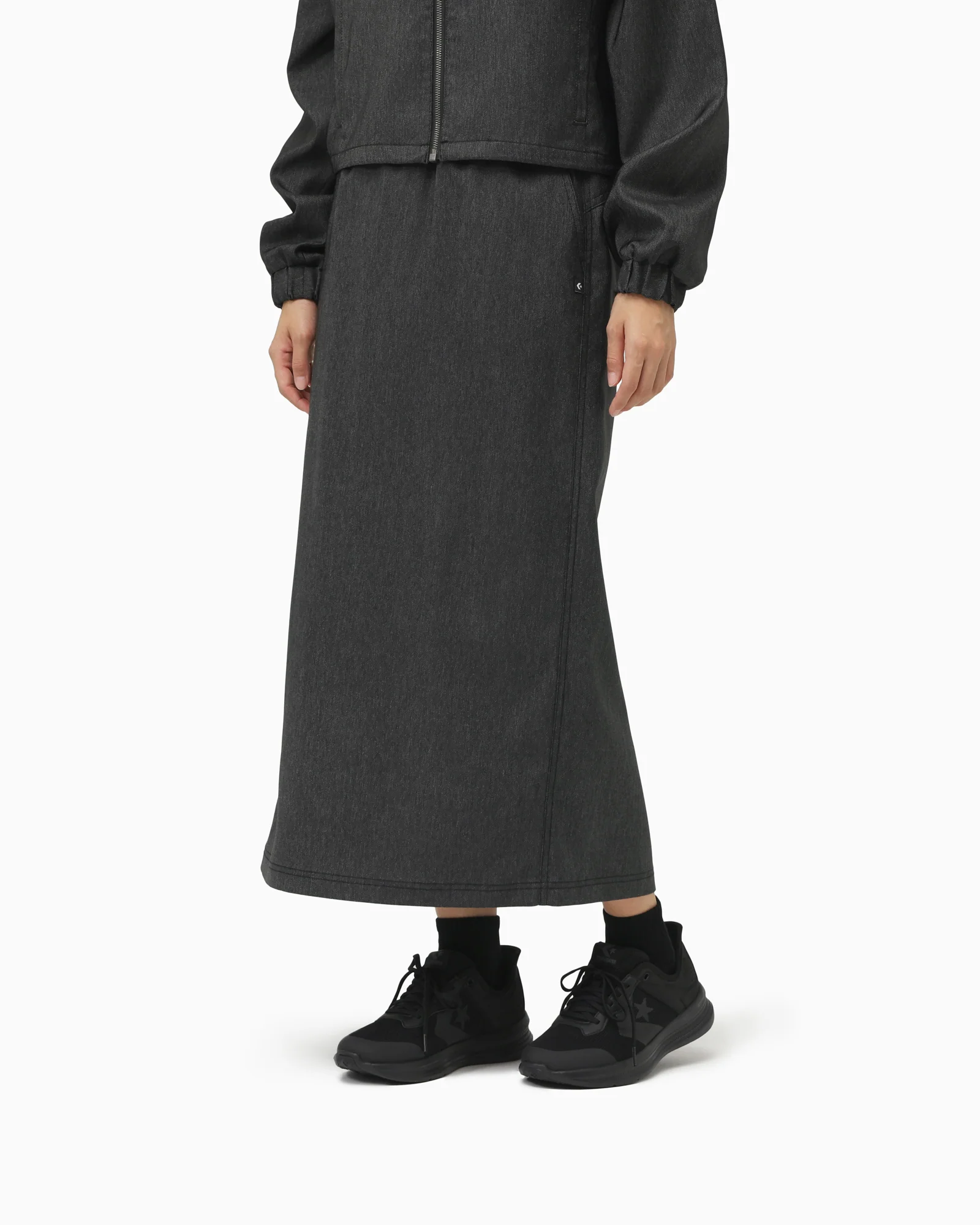 SYNTHETIC DENIM SKIRT LADIES - Image 5