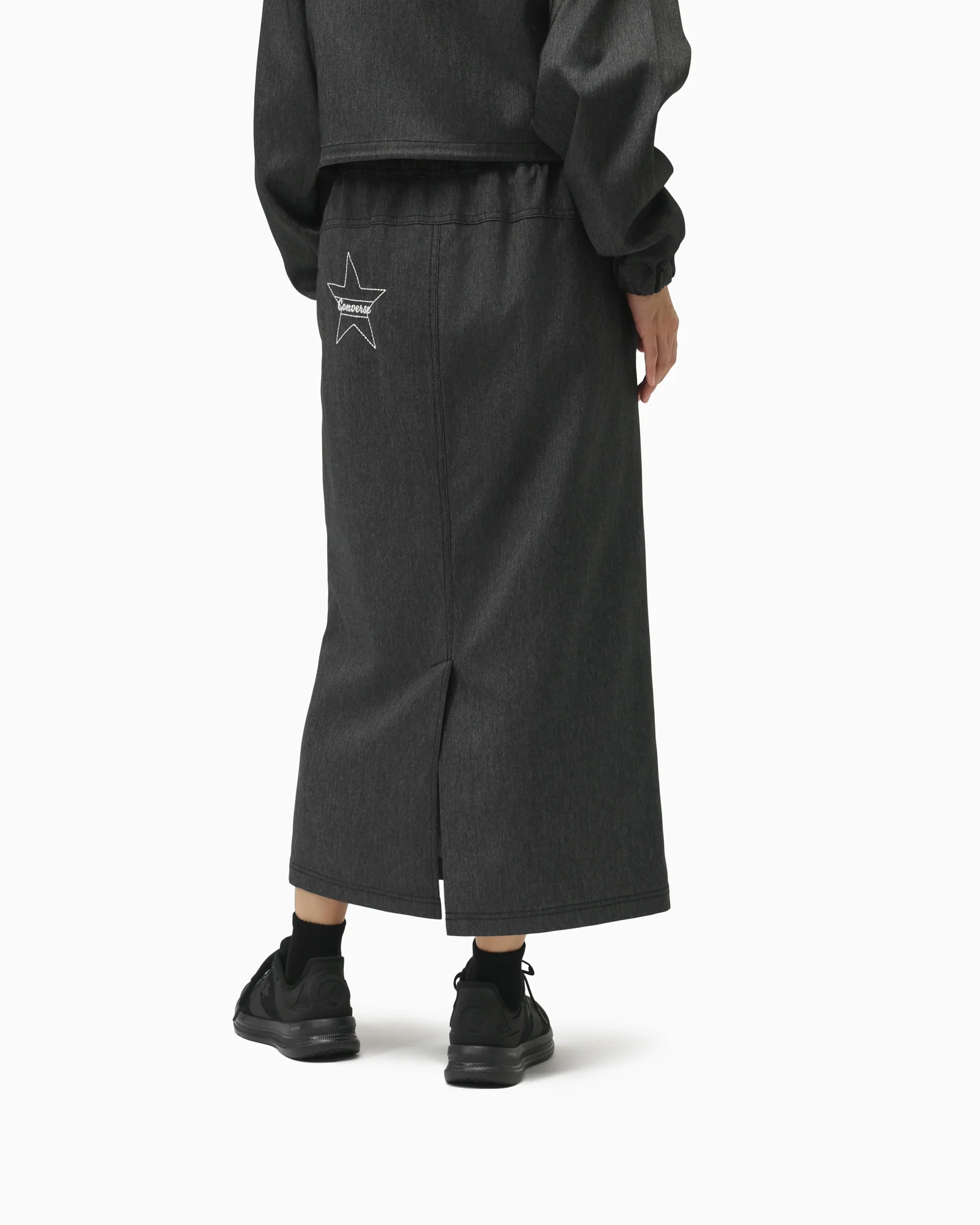 SYNTHETIC DENIM SKIRT LADIES - Image 6
