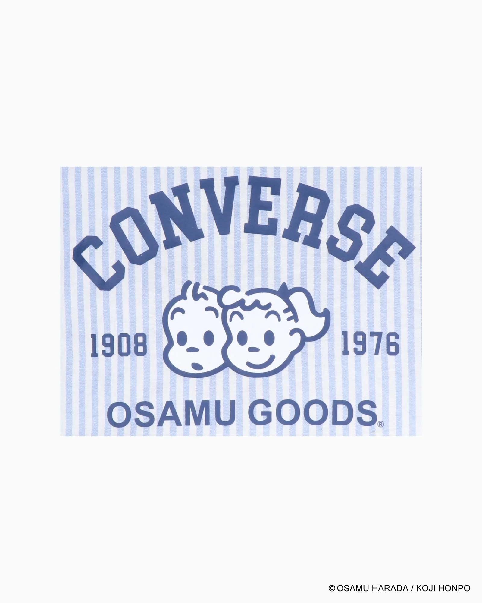 CV OSAMU GOODS STRIPE PUFFING TOTE - Image 5