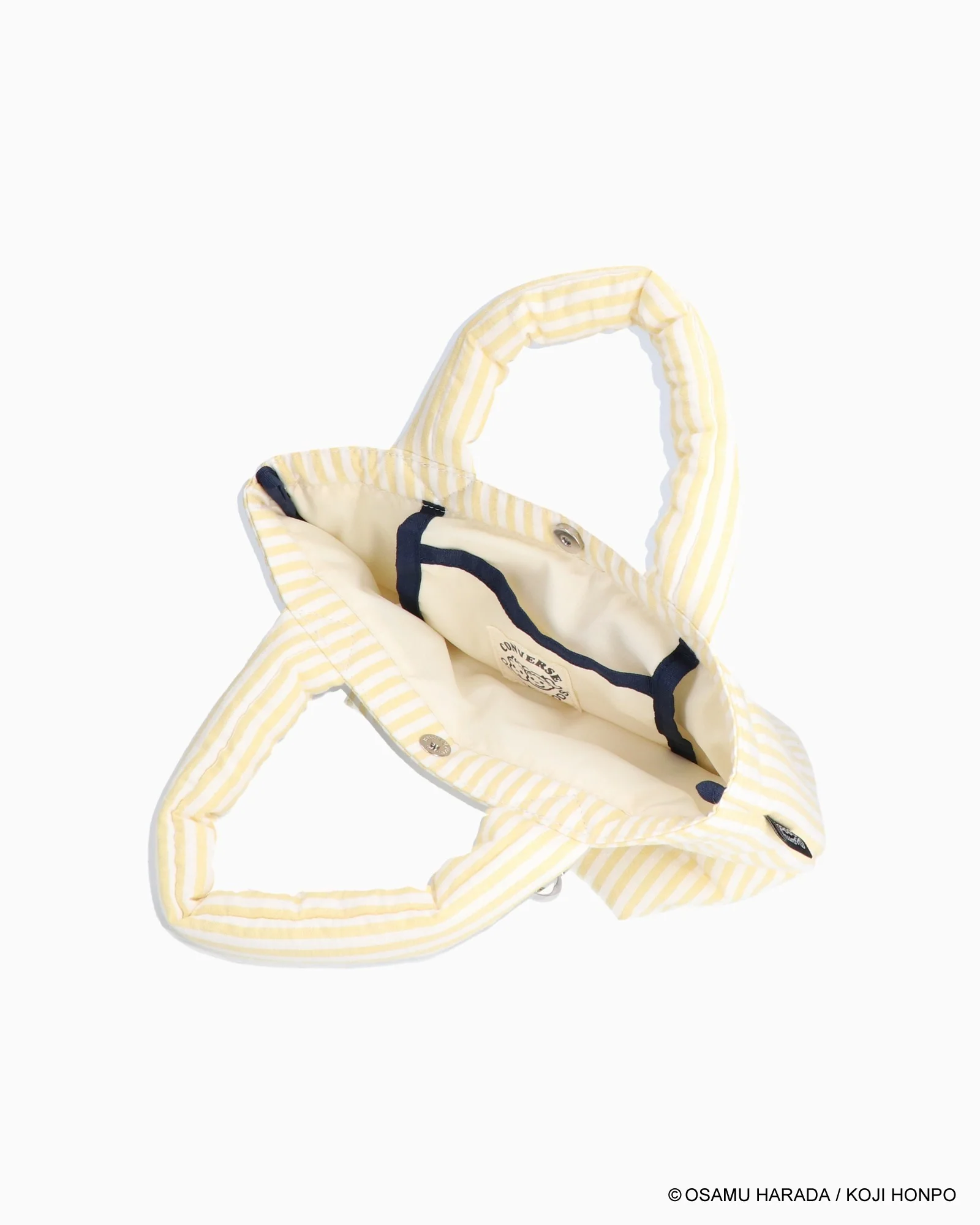 CV OSAMU GOODS STRIPE PUFFING LUNCH TOTE - Image 5